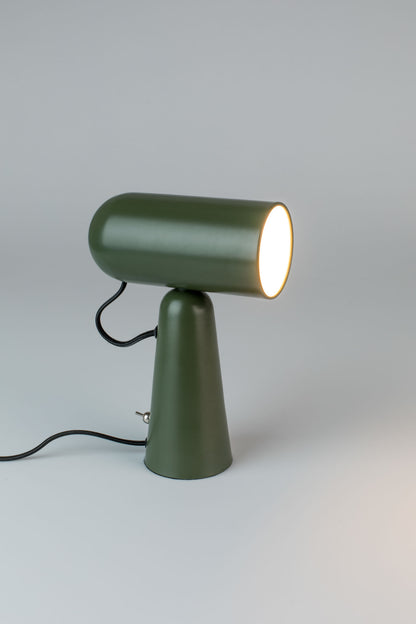 Nancy's North Bellport Bureaulamp - Modern - Groen - IJzer - 18,5 cm x 8,5 cm x 26,5 cm