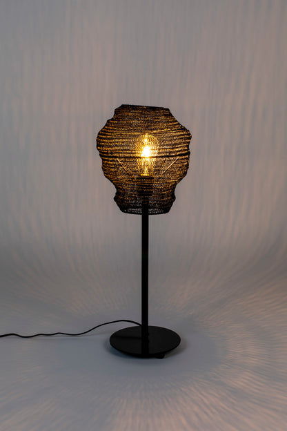 Nancy's Hailey Table Lamp - Modern - Black - Iron - 27 cm x 27 cm x 69 cm