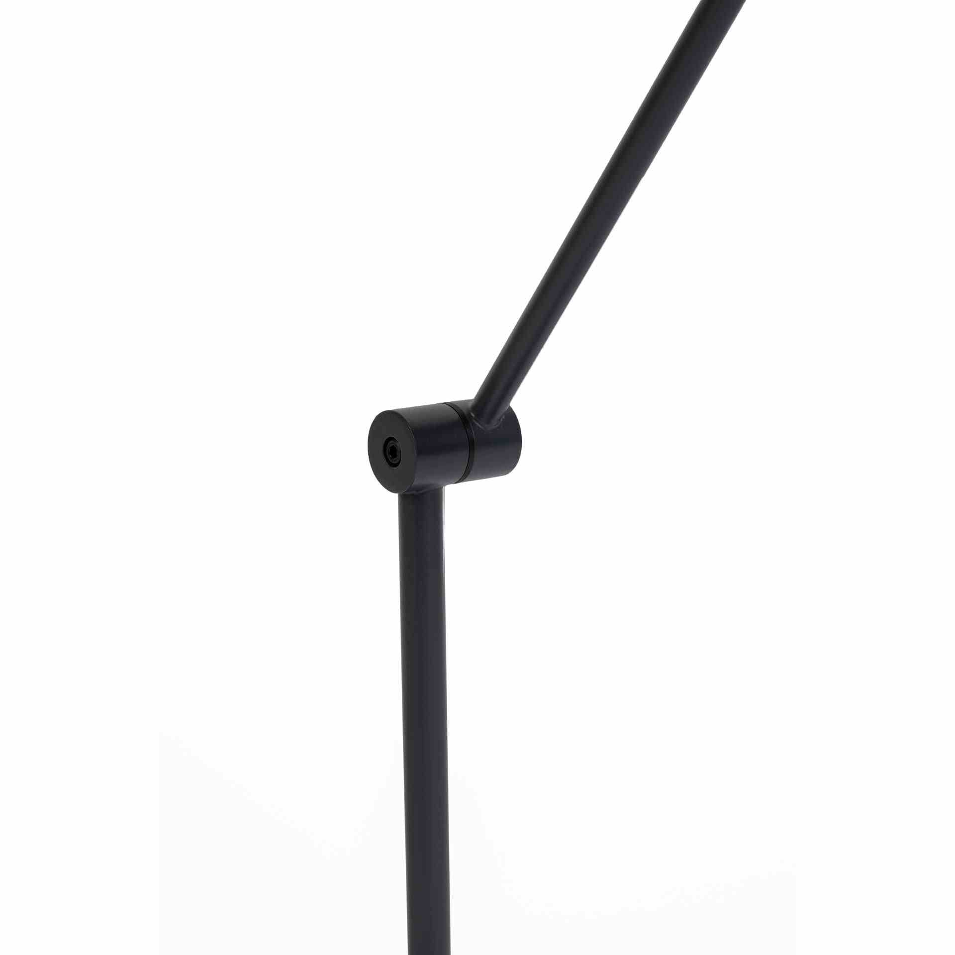 Nancy's Scottsburg Bureaulamp - Modern - Zwart - IJzer, Pvc - 28,5 cm x 20 cm x 60 cm