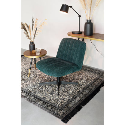 Nancy's Scottsburg Bureaulamp - Modern - Zwart - IJzer, Pvc - 28,5 cm x 20 cm x 60 cm