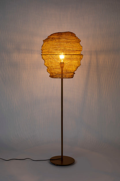 Nancy's Wyandanch Floor Lamp - Modern - Brass - Iron, Brass - 51 cm x 51 cm x 154 cm
