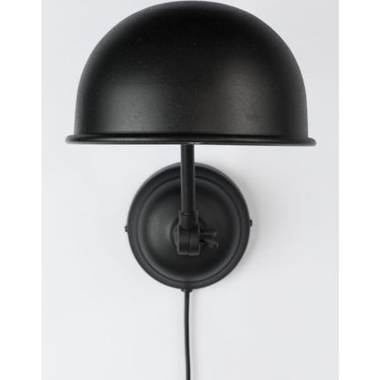 Nancy's Essex Junction Wall Lamp - Modern - Black - Iron, Brass, PVC - 64 cm x 15 cm x 18 cm