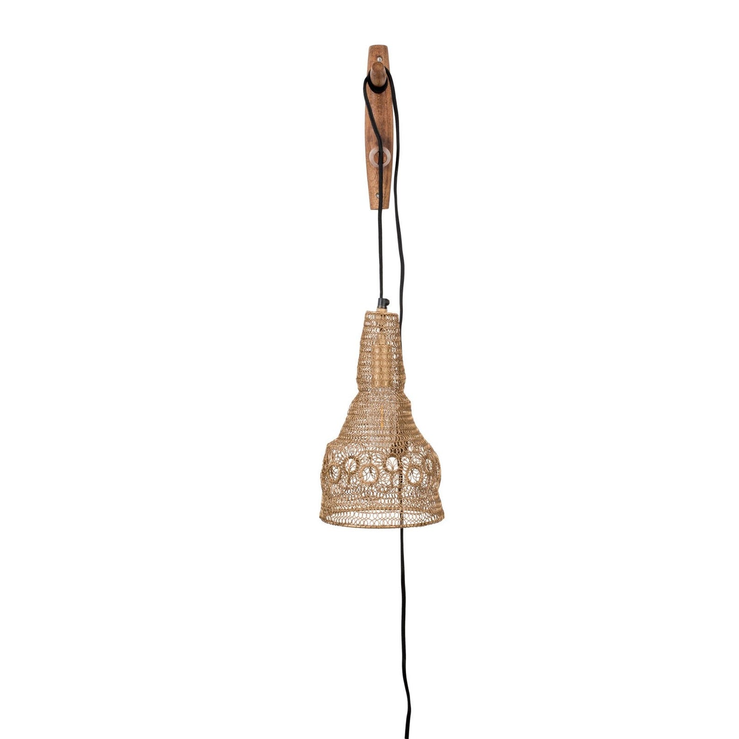 Nancy's Pleasant View Wandlamp - Muurlamp - Goud - Staal