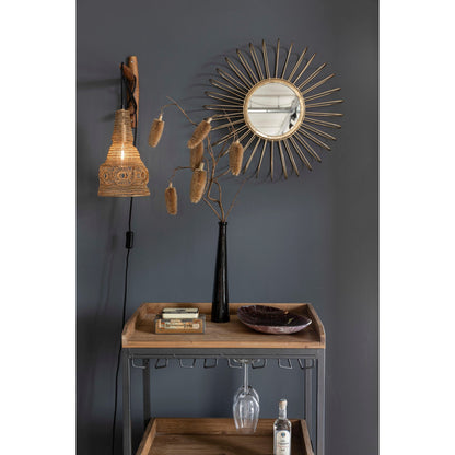 Nancy's Pleasant View Wandlamp - Muurlamp - Goud - Staal