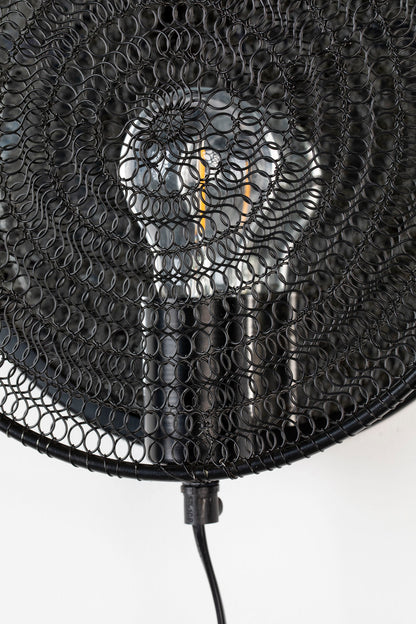 Nancy's Forest Wall Lamp - Modern - Black - Iron, Glass, Brass - 25.5 cm x 25.5 cm x 11 cm