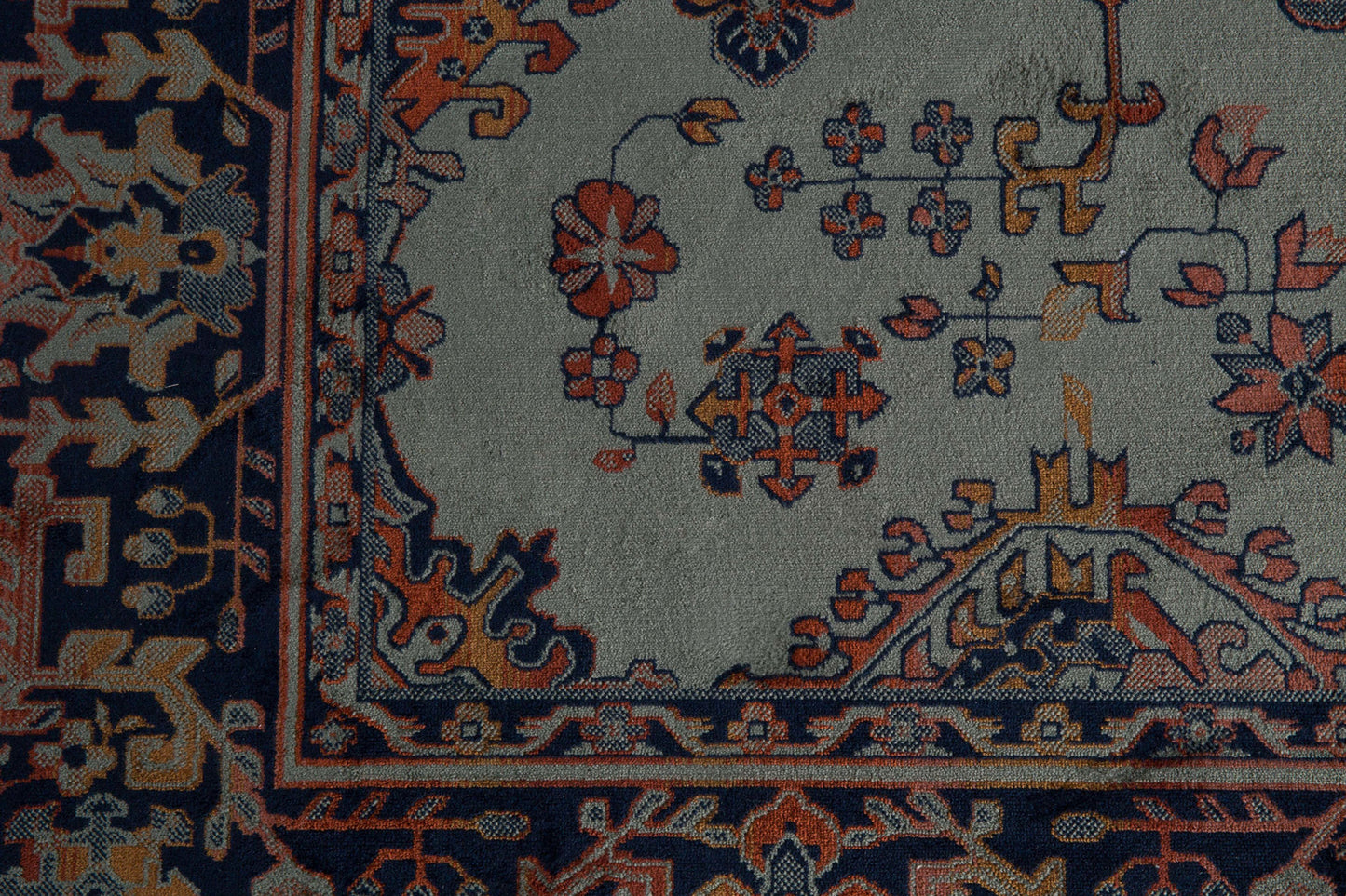 Nancy's Smithville Carpet - Classic - Green - Viscose, Polyester, Cotton - 160 cm x 230 cm x cm