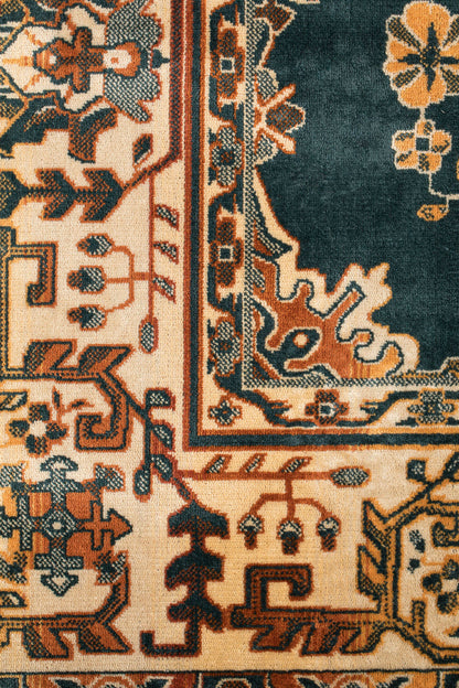 Nancy's Fruitland Park Carpet - Classic - Beige, Yellow - Viscose, Polyester, Cotton - 200 cm x 300 cm x cm