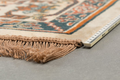 Nancy's Fruitland Park Carpet - Classic - Beige, Yellow - Viscose, Polyester, Cotton - 200 cm x 300 cm x cm