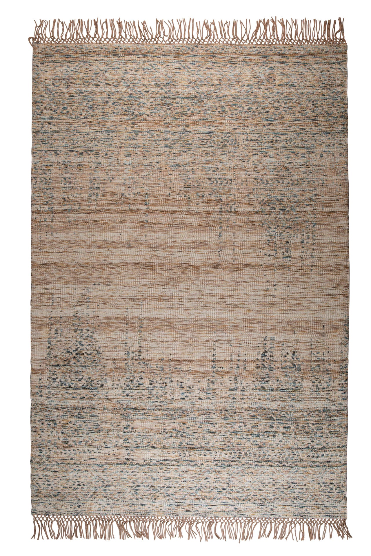 Tapis Nancy's Farmersville - Classique - Beige - Laine, Polyester, Coton - 170 cm x 240 cm x cm