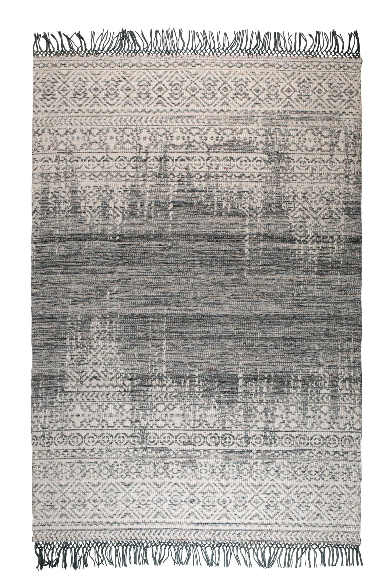 Nancy's Gateway Carpet - Classic - Blue - Wool, Polyester, Cotton - 170 cm x 240 cm x cm