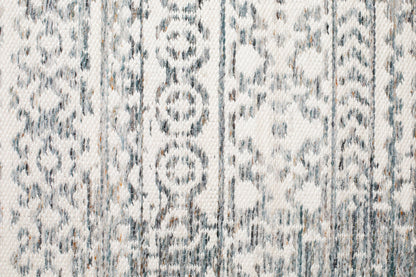 Nancy's Gateway Tapijt - Klassiek - Blauw - Wol, Polyester, Katoen - 170 cm x 240 cm x cm