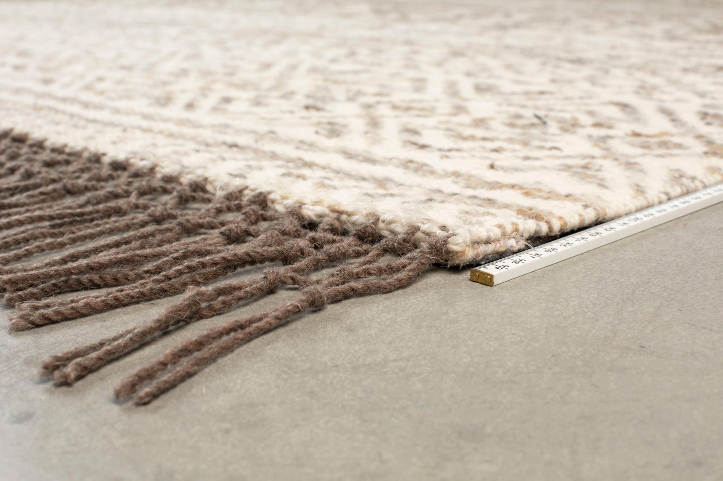 Nancy's Sweet Home Carpet - Classic - Taupe - Wool, Polyester, Cotton - 170 cm x 240 cm x cm