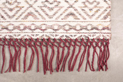 Nancy's Van Wert Carpet - Classic - Plum - Wool, Polyester, Cotton - 200 cm x 300 cm x cm