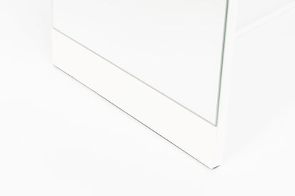 Nancy's Wyndham Mirror - Modern - White - Glass, Mdf, Steel - 36.5 cm x 30.5 cm x 147.5 cm