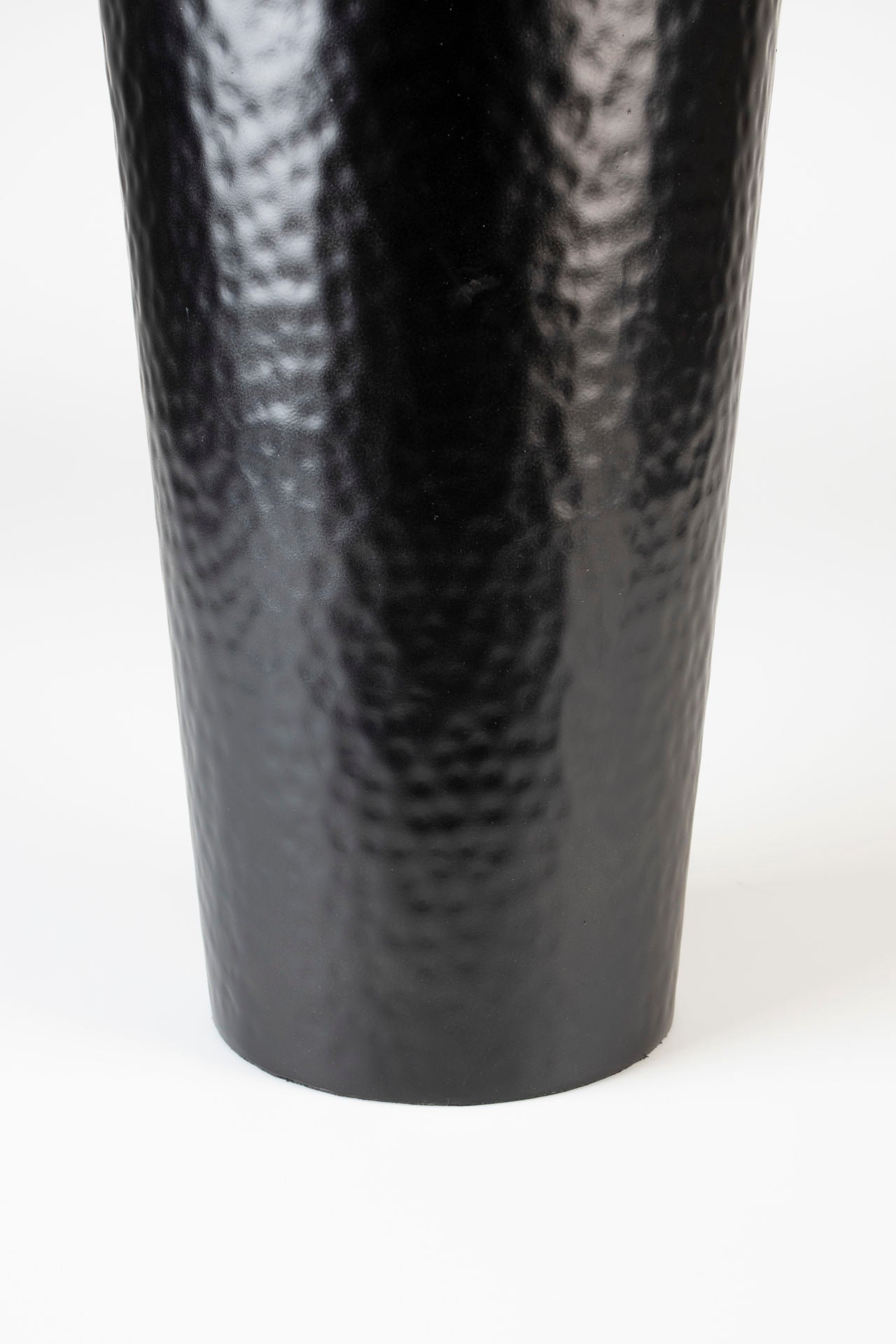 Nancy's Rosaryville Vase - Antique - Black - Steel - 20 cm x 20 cm x 56 cm