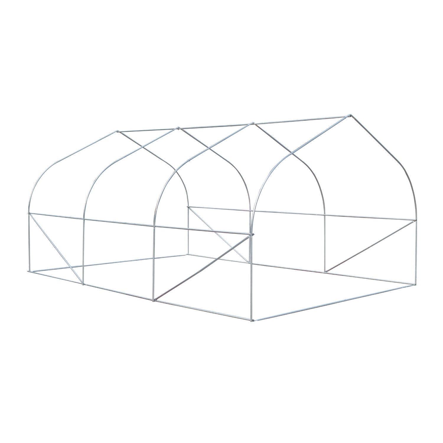 Nancy's Rock Dundo Tuinkas - Plantenkas - Kweekkas - Met Plastic Kap - ± 450 x 300 x 200 cm