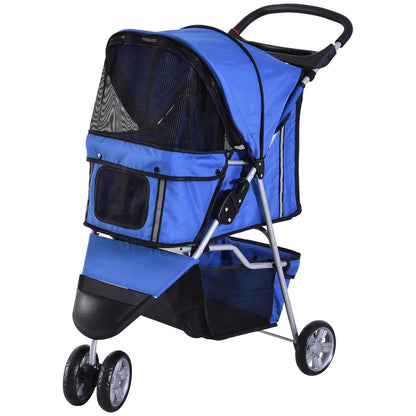 Nancy's The Chair Honden buggy honden katten veelkleurig blauw