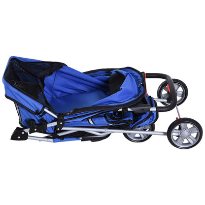 Nancy's The Chair Honden buggy honden katten veelkleurig blauw