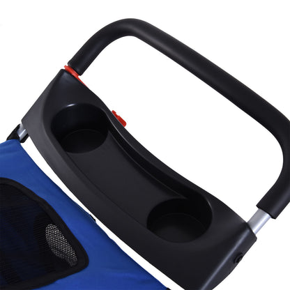Nancy's The Chair Honden buggy honden katten veelkleurig blauw