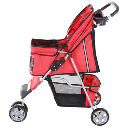 Nancy's The Garden Honden buggy honden katten veelkleurig (rood)