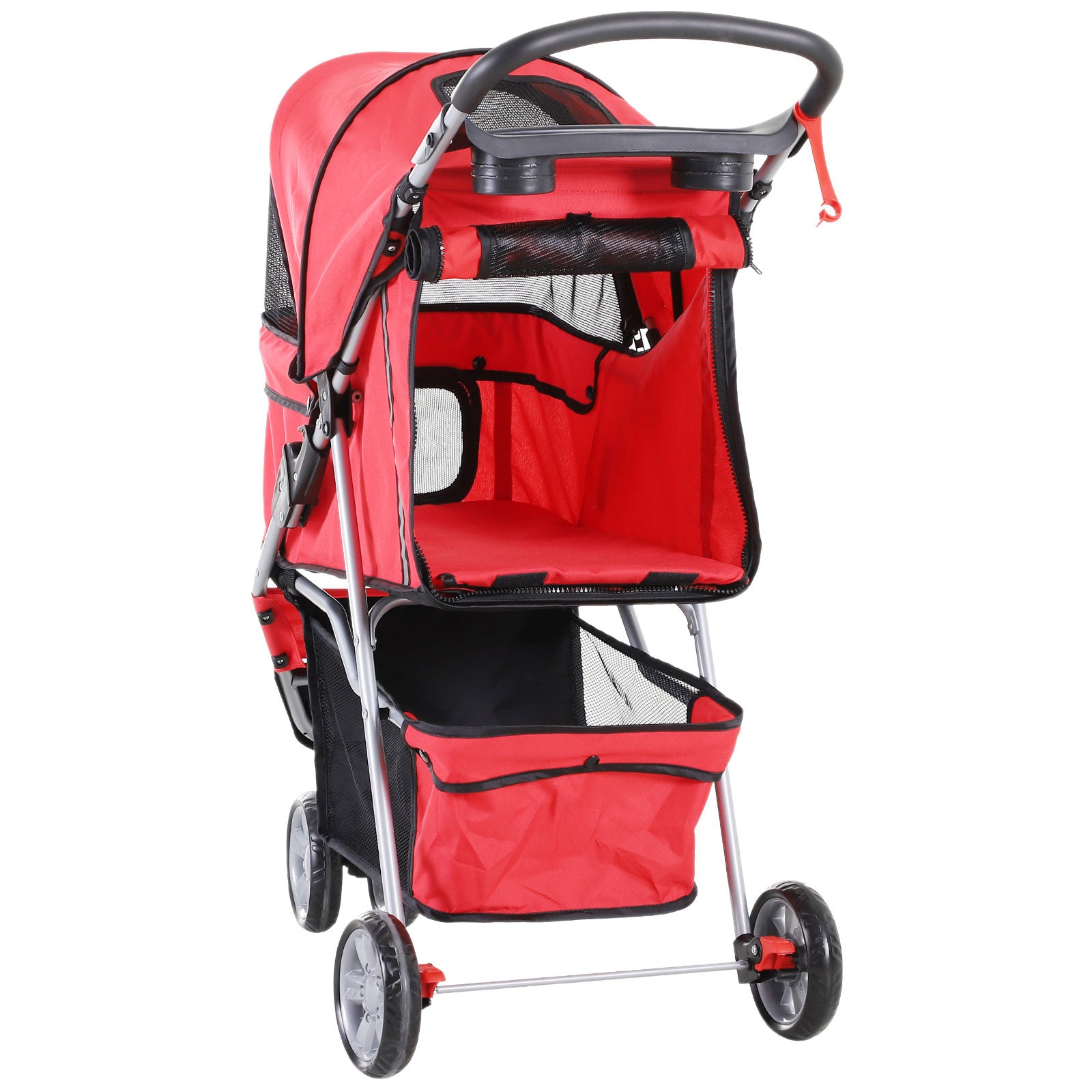 Nancy's The Garden Honden buggy honden katten veelkleurig rood
