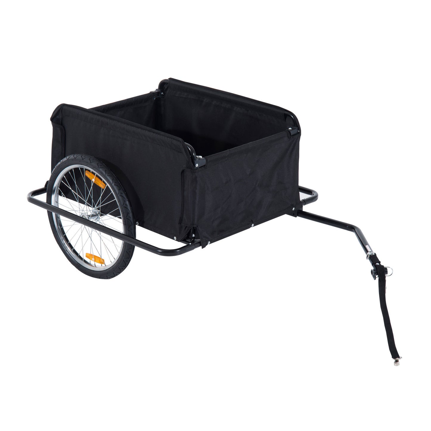 Nancy's The Valley Transport Trailer Voor Fietsen - Rood, Zwart - Stof, Staal
