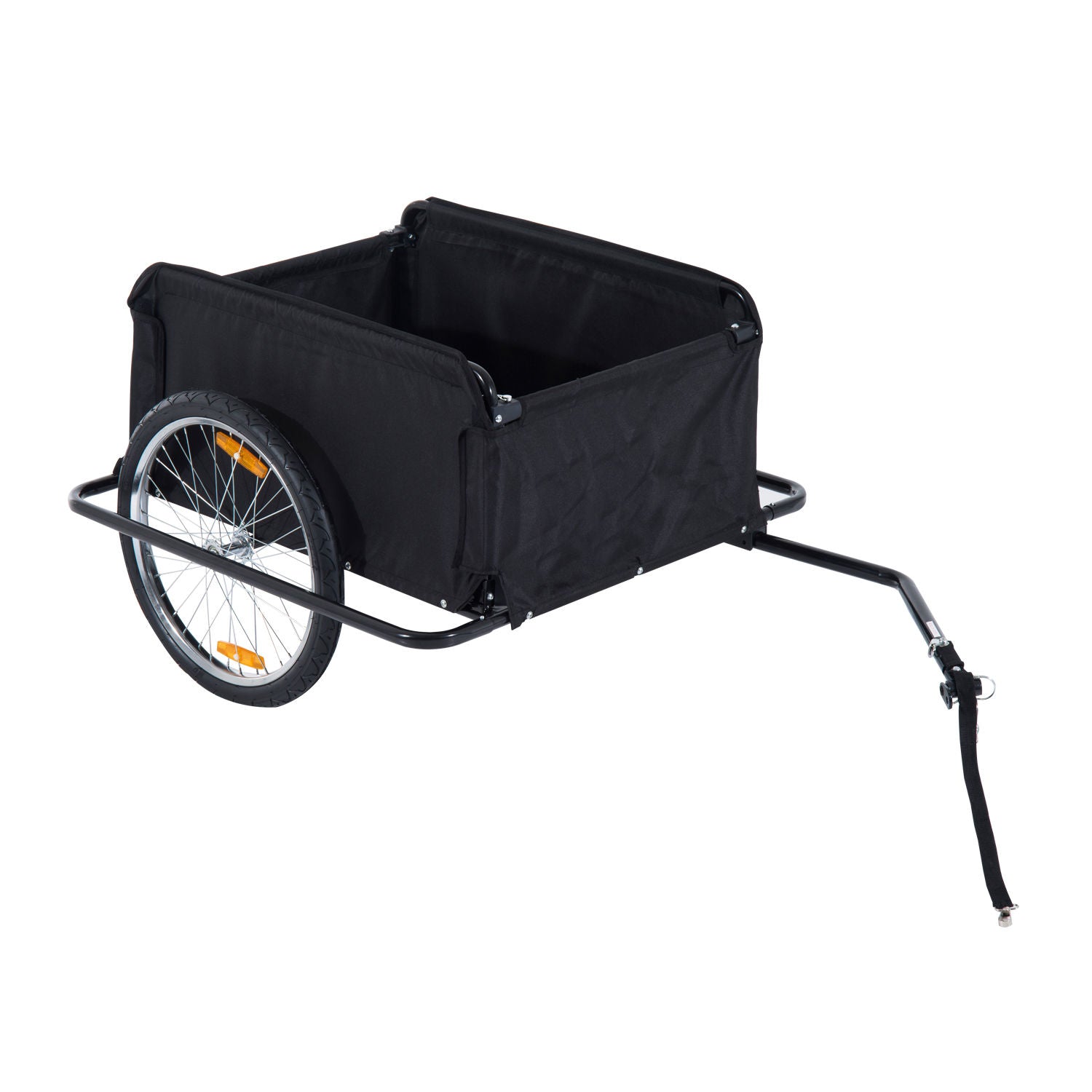 Nancy's The Valley Transport Trailer Voor Fietsen - Rood, Zwart - Stof, Staal