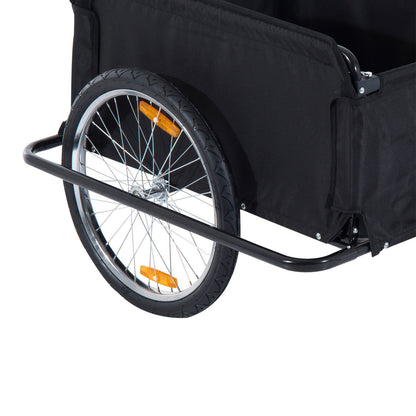 Nancy's The Valley Transport Trailer Voor Fietsen - Rood, Zwart - Stof, Staal