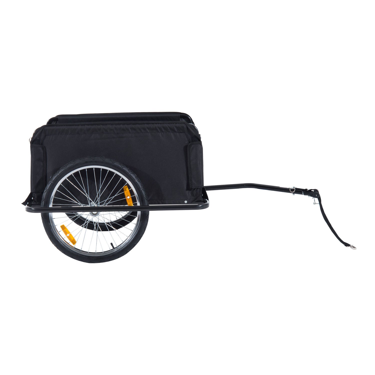 Nancy's The Valley Transport Trailer Voor Fietsen - Rood, Zwart - Stof, Staal