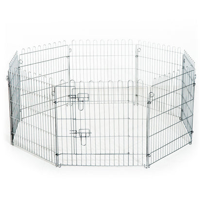 Nancy's Warners Enclos extérieur pour chiots Puppy Run Puppy Fence Box Clôture pour chiots pour animaux 8 pièces