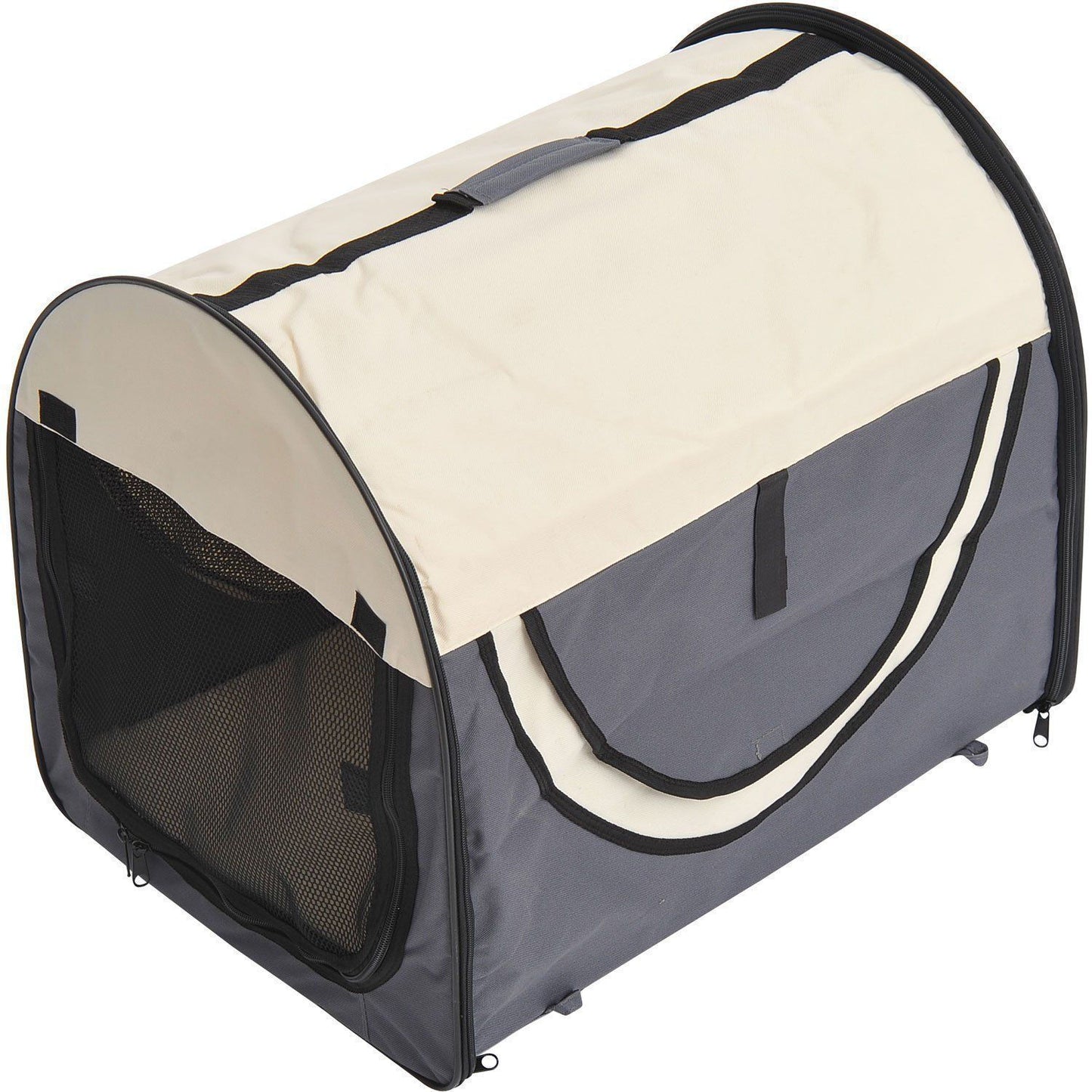 Nancy's Weston Dog Crate Foldable Dog Transport Box Pet Backpack with Cushion Travel Bag for Pet Waterproof 61cm Long