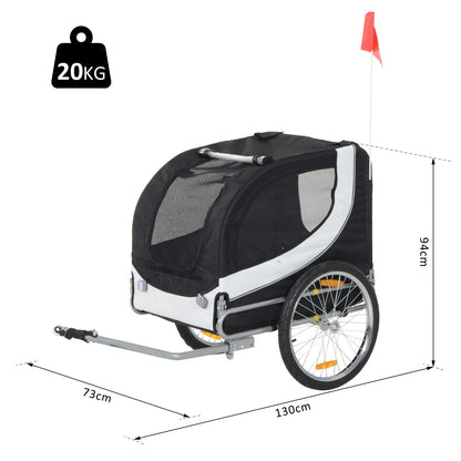 Nancy's Woodland Fietskar voor honden - Hondentrailer