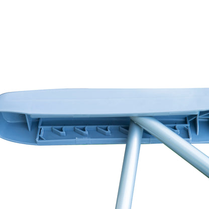 Nancy's Workhall 2x Klapstoel met Armleuning - Ligstoel opvouwbaar - Tuinstoel - Verstelbaar - Set van 2 - Blauw/Wit
