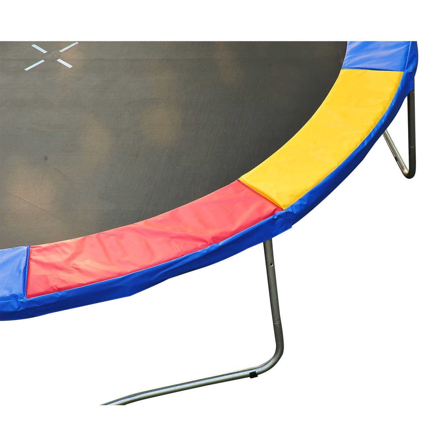 Bordure de sécurité pour trampoline Nancy's Union Hall - Housse - Rouge, Bleu - 244 cm