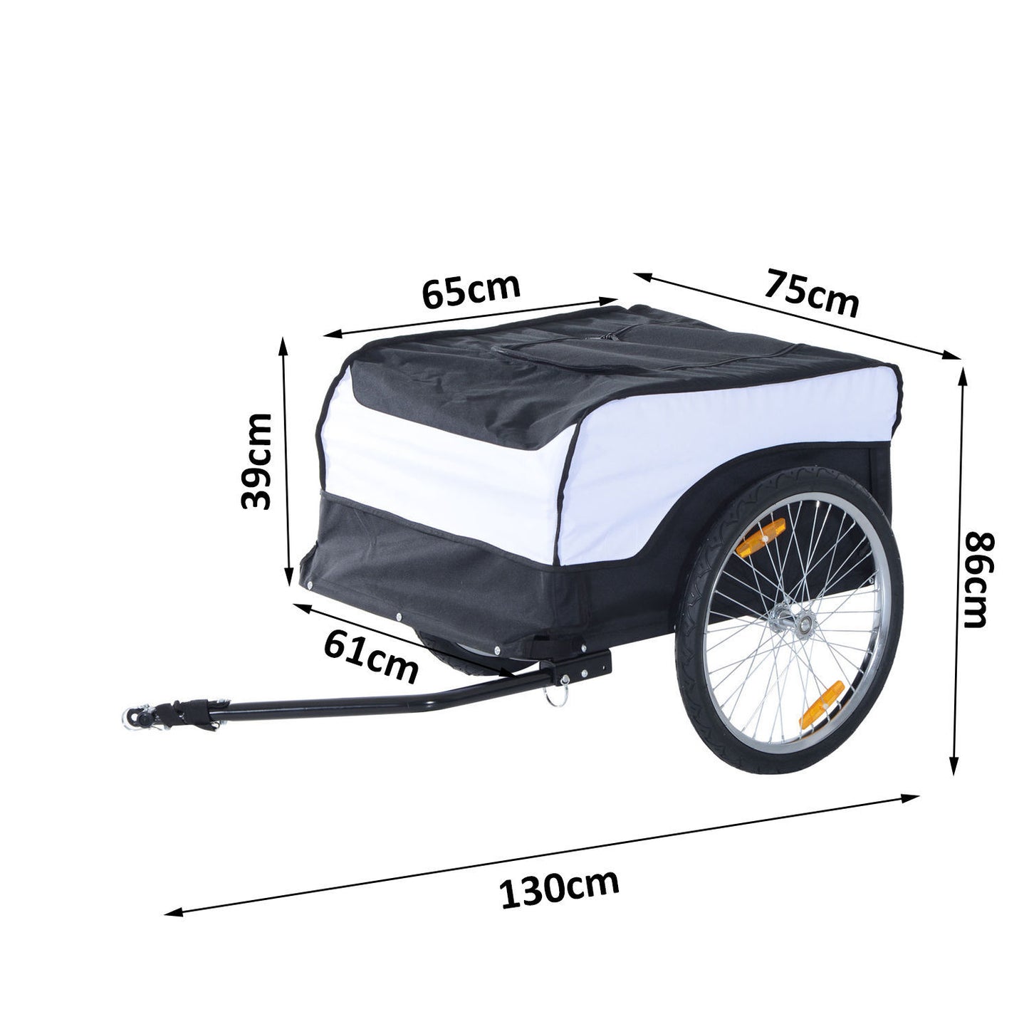 Nancy's Baking Pot Fietskar - Fietsaanhanger - 40kg