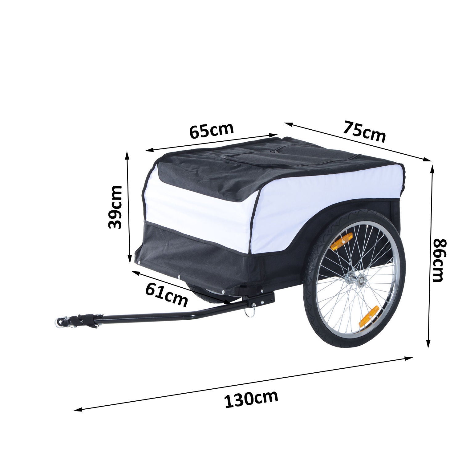 Nancy's Baking Pot Fietskar - Fietsaanhanger - 40kg