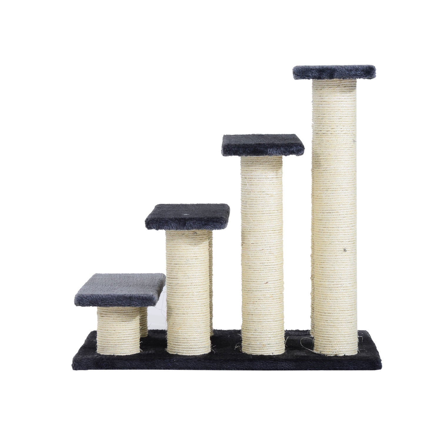 Nancy's Big Hill Dierentrap Kattentrap Hondentrap 4 treden Trap voor katten en honden Pluche
