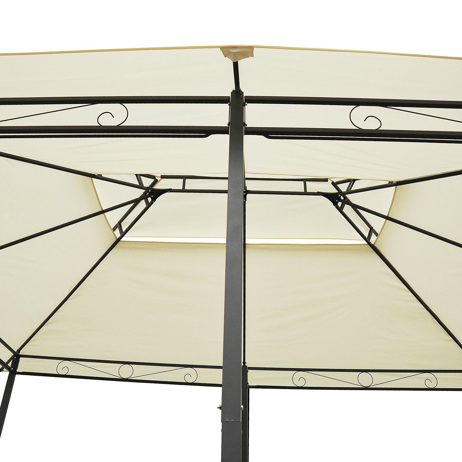 Nancy's Camp Eight Paviljoen - Tuinpaviljoen - Partytent - Tuintent - Feesttent met dubbel dak - 300 x 400 cm