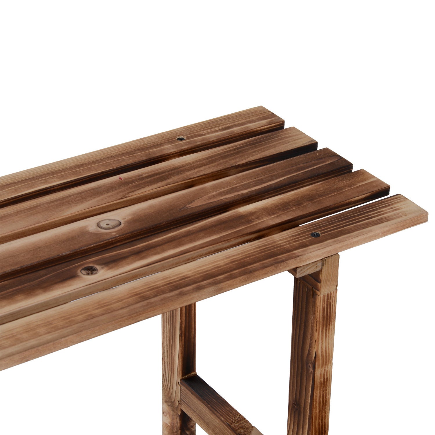Nancy's Campechito Plant Stairs - Bruin - Firwood - 47,24 cm x 31,49 cm x 31,49 cm