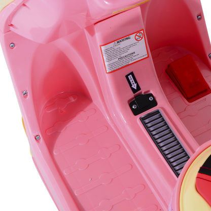 Nancy's Cay Corker Elektrische Kindermotor - Roze, Geel - Pp, Metaal - 42,52 cm x 20,08 cm x 29,53 cm