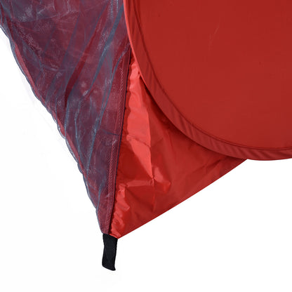 Tente de camping Nancy's Cedar Bank - Tente de plage - Rouge - ± 200 x 150 x 120 cm