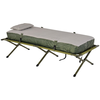 Nancy's Chunch Camping Bed Set - Groen - Polyester, Aluminium, Glasvezel - 75,98 cm x 33,86 cm x 62,99 cm