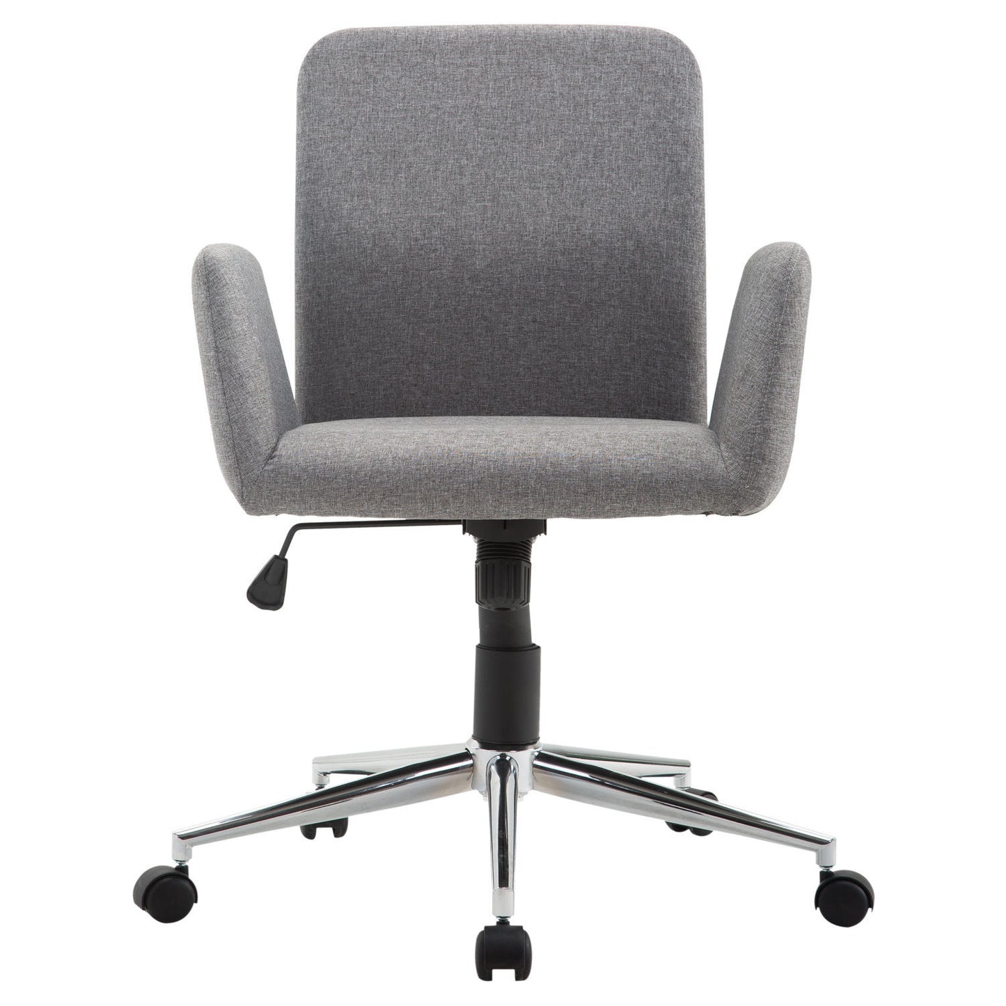 Nancy's Chunox Office Chair Rotatable - Gray - Steel, Fabric - 24.01 cm x 22.83 cm x 36.81 cm