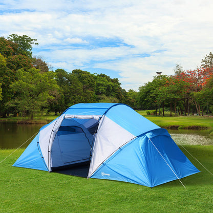 Nancy's Cristo Rey Kampeertent - Camping tent - Blauw - 430 x 240 x 170 cm