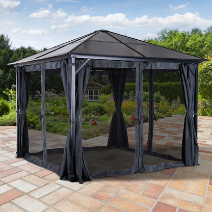 Nancy's Curlew Cay Paviljoen - Pergola - Overkapping - Grijs - 300 x 300 cm