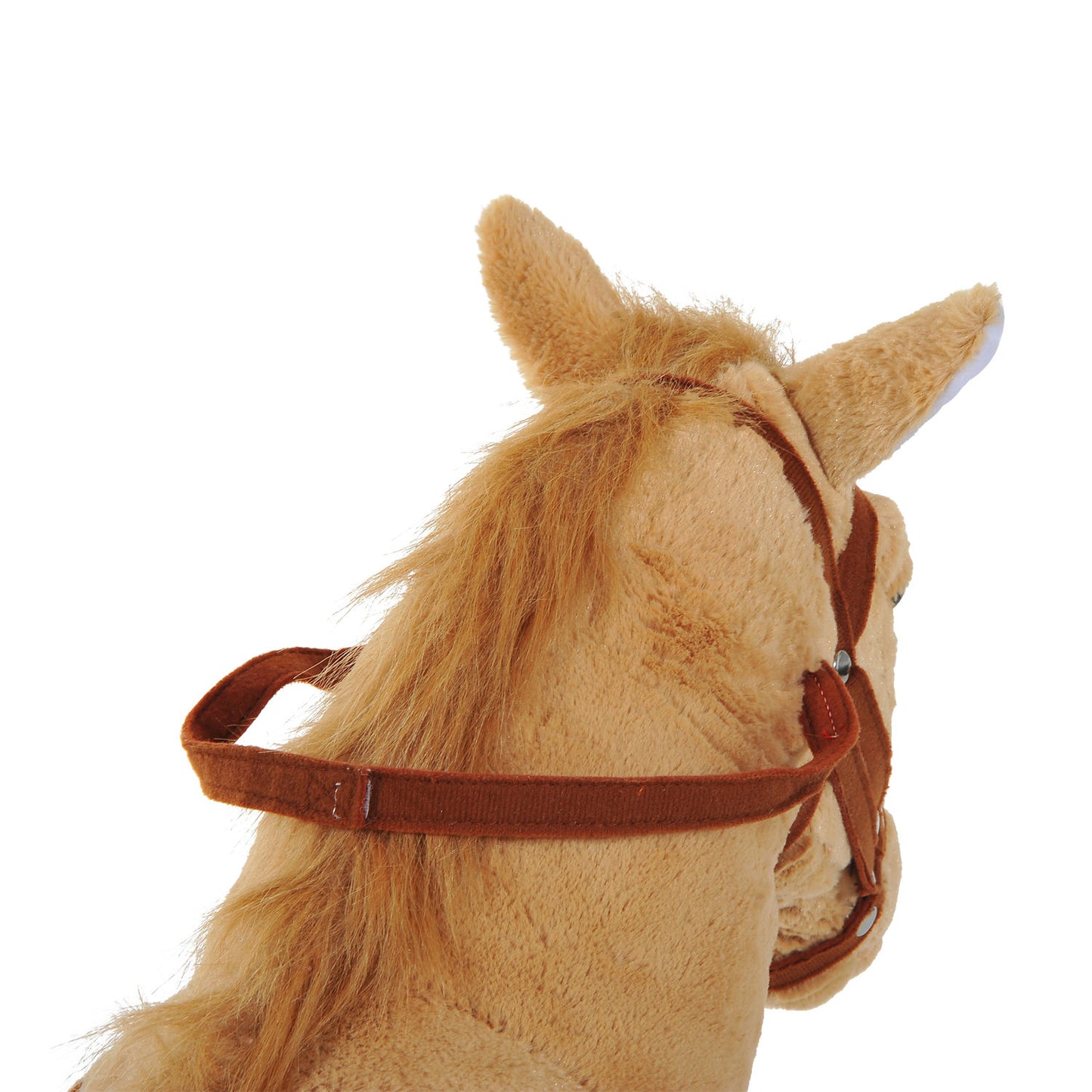 Nancy's Estero Rijpaard - Beige - Pluche, Metaal, Pp Katoen - 33,46 cm x 11,02 cm x 23,62 cm