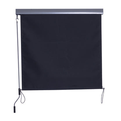 Nancy's Jones Camp Awning Wind Protection - Gray - Aluminum, Polyester - 140 x 200 cm