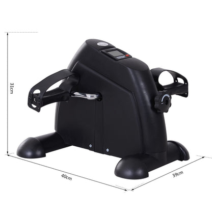 Nancy's Listowel Hometrainer - Minifiets - Traptrainer - Instelbare Weerstand - LCD-Display - Zwart