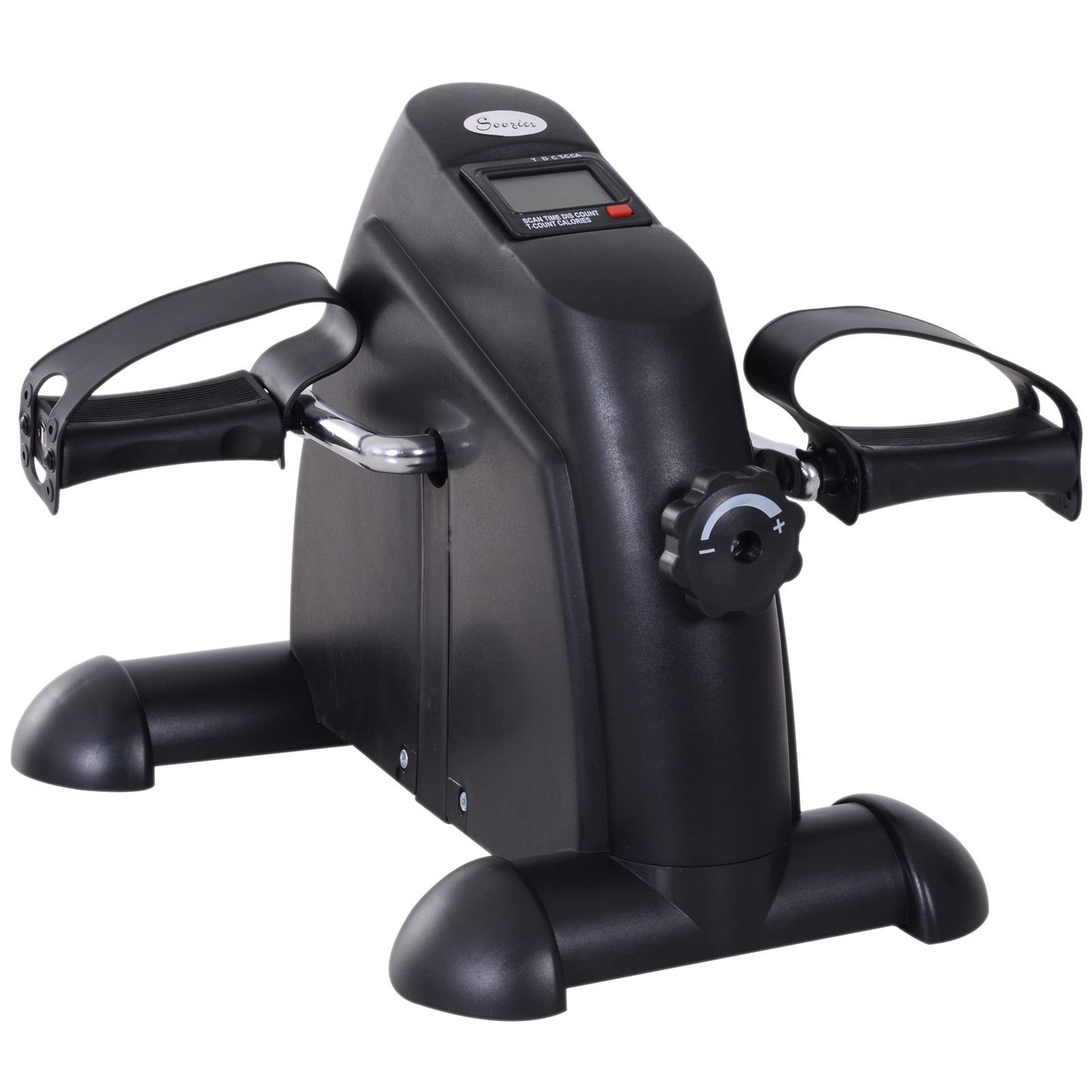 Nancy's Listowel Hometrainer - Minifiets - Traptrainer - Instelbare Weerstand - LCD-Display - Zwart