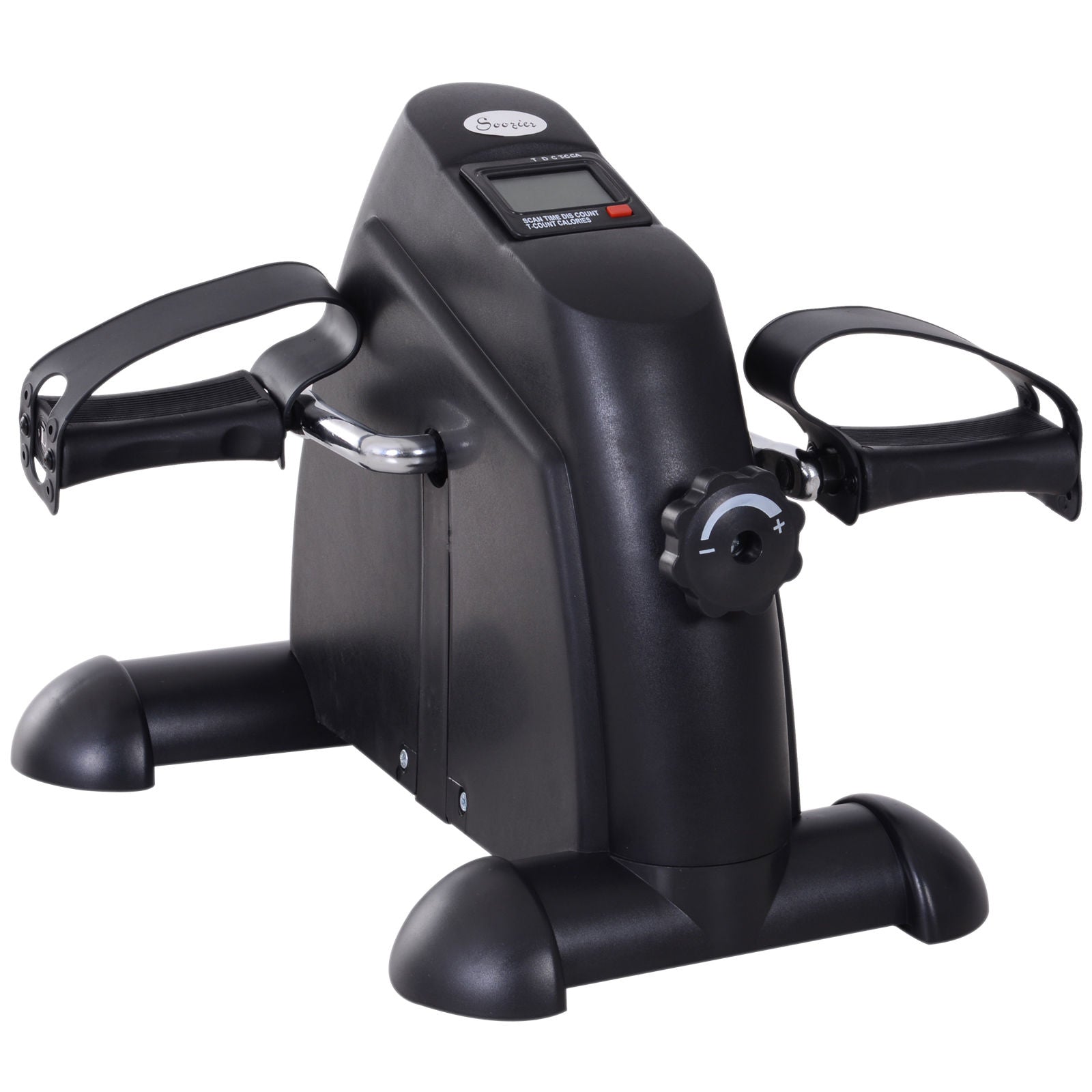 Nancy's Listowel Hometrainer - Minifiets - Traptrainer - Instelbare Weerstand - LCD-Display - Zwart
